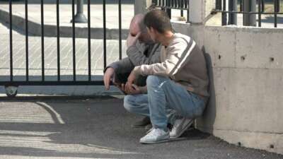 Yangını gözyaşları içinde anlattı