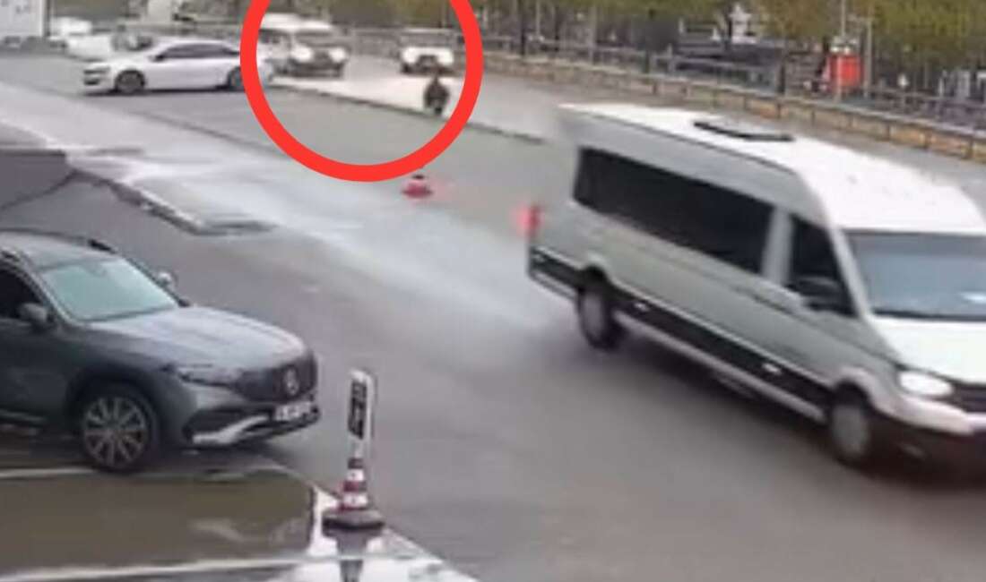 Bursa'da kontrolden çıkan kamyonet,