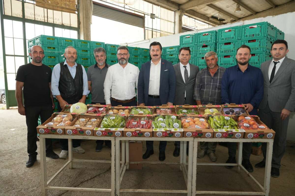 Yenişehir’in tarım ürünleri Libya yolunda