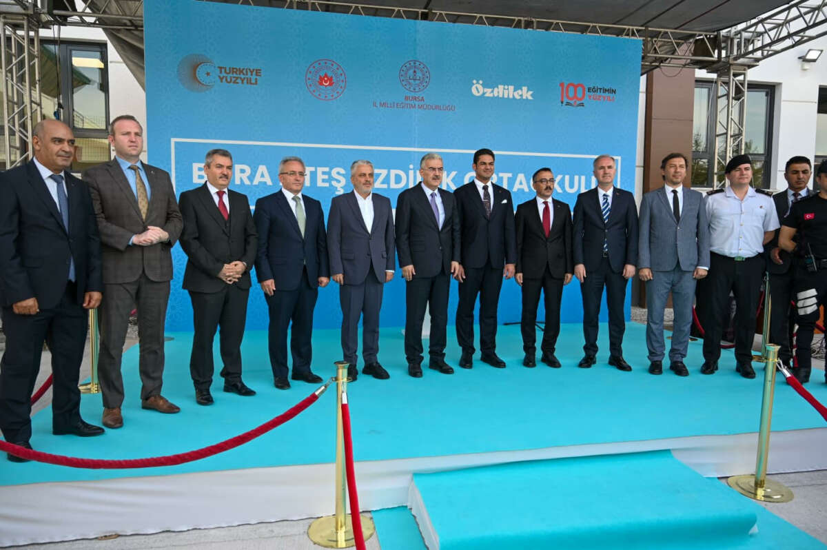 Bursa’da eğitime yeni bir katkı: İnegöl’de okul açılışı gerçekleştirildi
