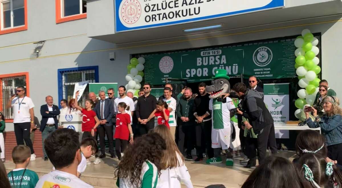 “Spor günü” Etkinlikleri Bursaspor ile başladı
