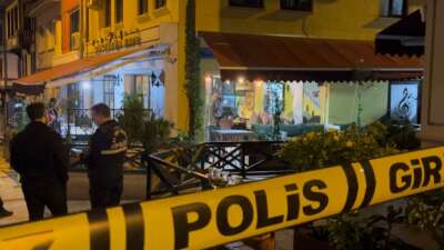 Bursa'nın Yıldırım ilçesi kafeler sokağında