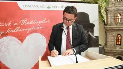 Atatürk’e en güzel mektuplar Osmangazi’den yazıldı
