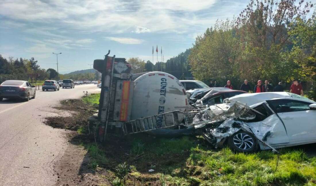 Susurluk-Balıkesir yolu Değirmenboğazı mevkiinde