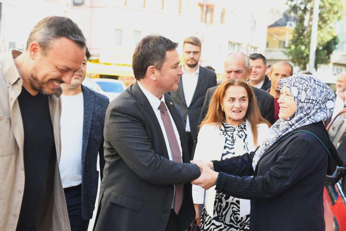 Başkan Aydın’dan Maksem Mahallesini mutlu eden ziyaret