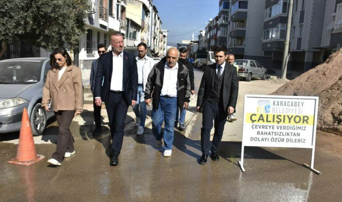 Başkan Karabatı Emirsultan’daki çalışmaları yerinde inceledi Karacabey Belediye Başkanı Fatih