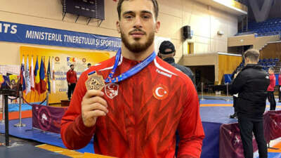 Belediyesporlu Güreşçi Balkan Şampiyonu oldu