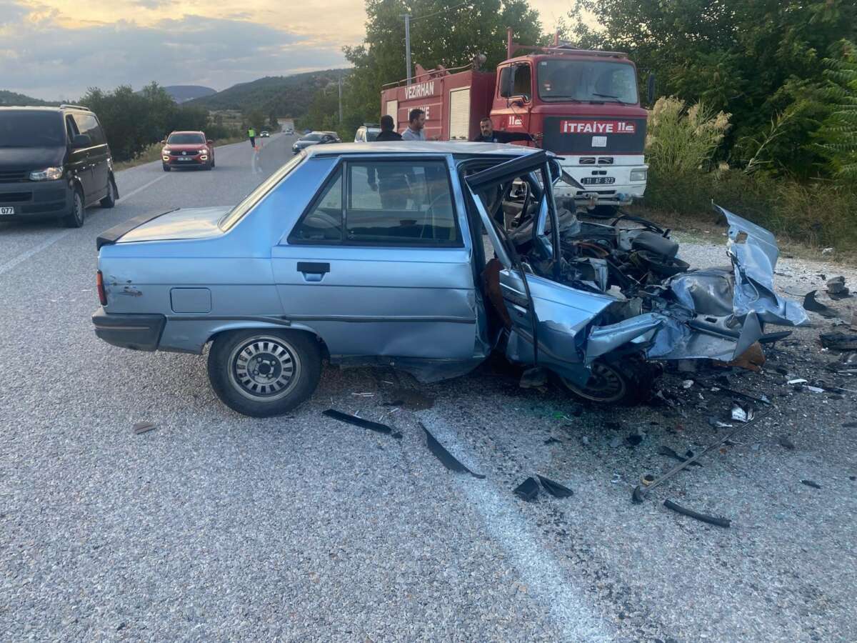 Bilecik’te trafik kazası: 5 yaralı