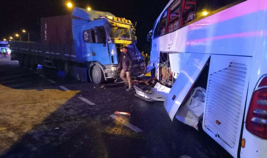Bilecik'in Bozüyük ilçesinde meydana
