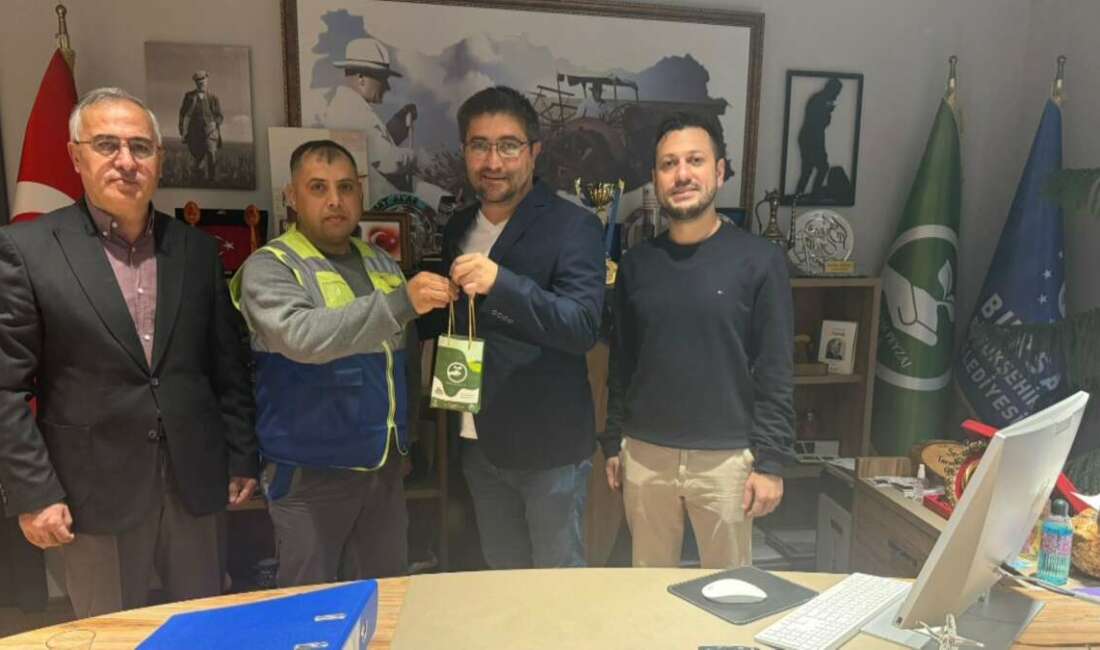 Bursa'da temizlik görevlisi olan