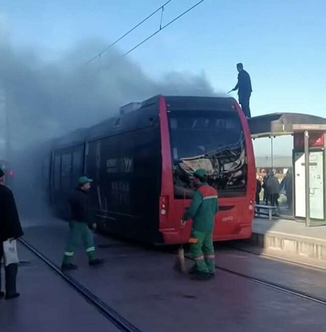 Bursa'nın Osmangazi ilçesinde seyir