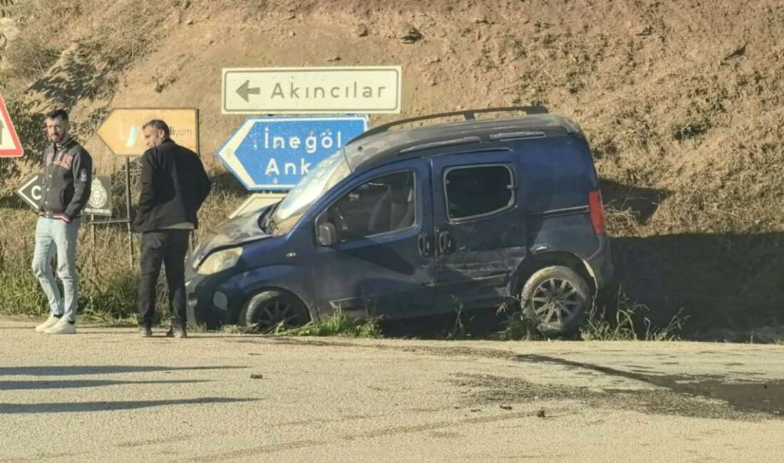 Bursa'nın İnegöl ilçesinde meydana