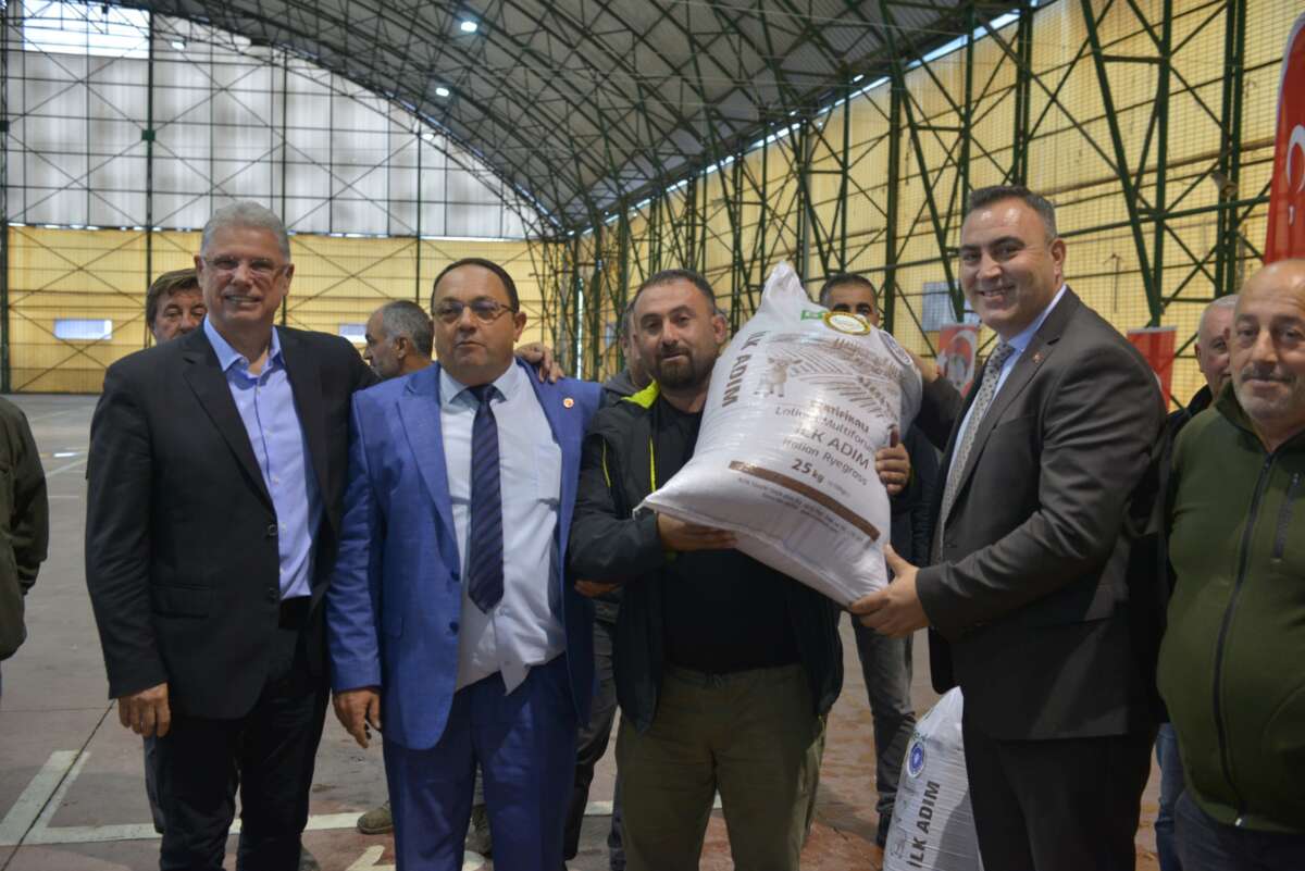 Bursa’da çiftçilere tohum desteği