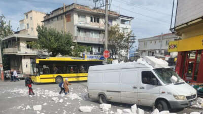 Bursa'da öğle saatlerinde etkili olan