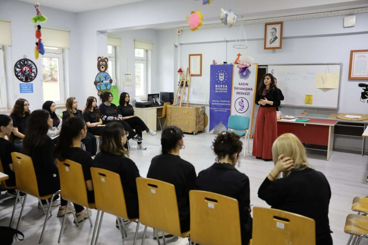 Bursa’da kadına şiddet konusunda farkındalık eğitimi