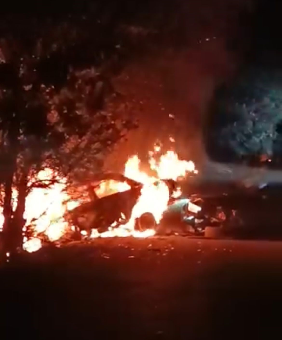 Bursa’da korkunç kaza: Araç alev aldı, yangın ormana sıçradı