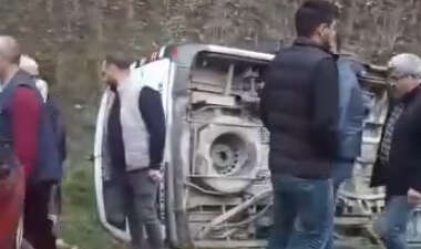 Bursa’nın Orhaneli ilçesi Kapıkaya rampasında