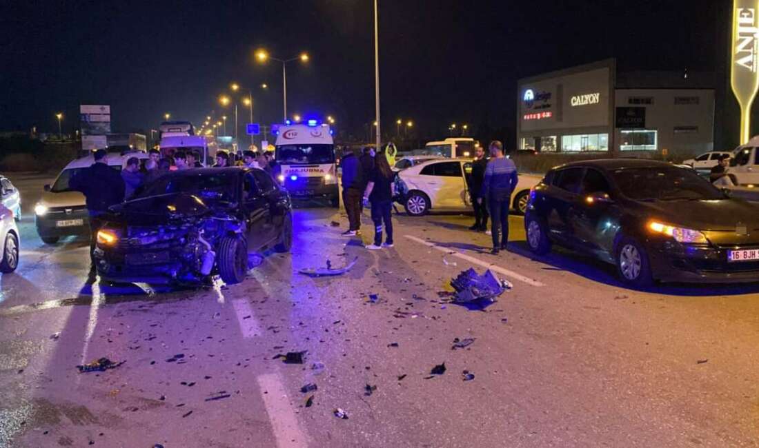 Bursa'nın İnegöl ilçesinde 5