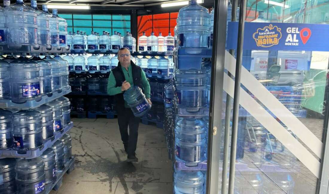 Bursa’nın markası Karacakaya, gel-al sistemiyle büyüyor Bursalılar 20 litrelik damacana