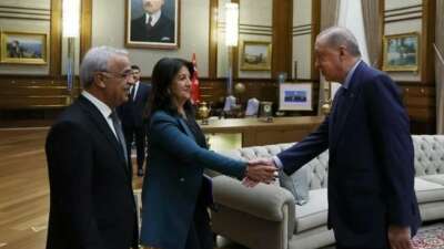 Cumhurbaşkanı Erdoğan, DEM Parti Heyeti’ni kabul etti