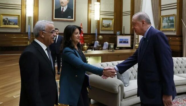 Cumhurbaşkanı Erdoğan, DEM Parti Heyeti’ni kabul etti