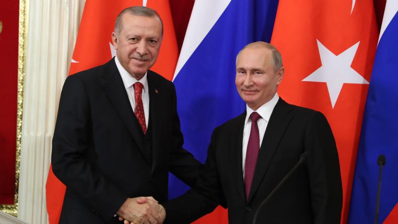 Cumhurbaşkanı Erdoğan, Putin’le görüştü