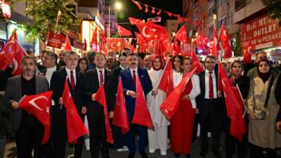 Cumhuriyet’in 102. Yılı Yıldırım’da Büyük Coşkuyla kutlandı