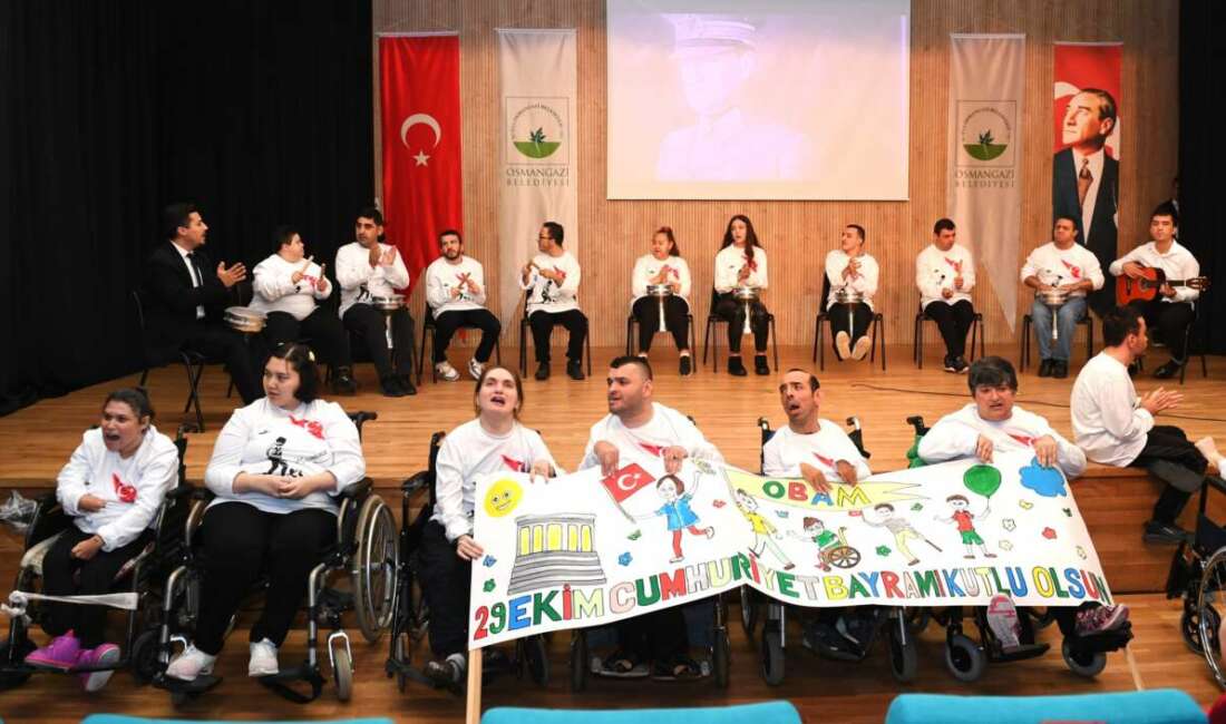 Engelli bireyler Osmangazi’de Cumhuriyet Bayramını kutladı Osmangazi Belediyesi bünyesinde hizmet