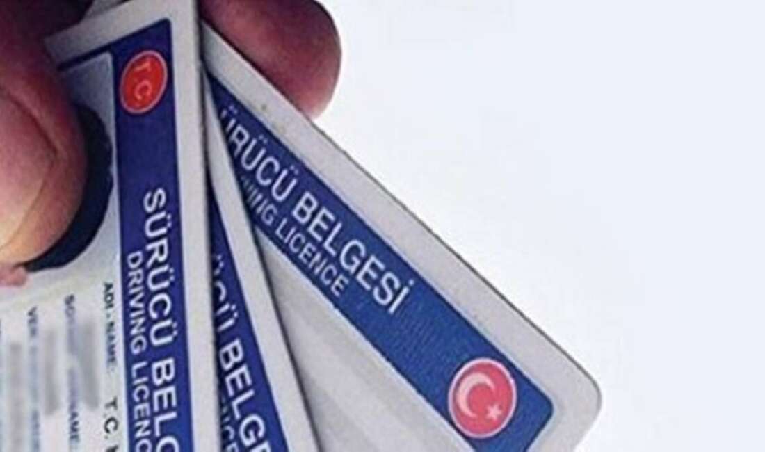 Eski tip sürücü belgesine