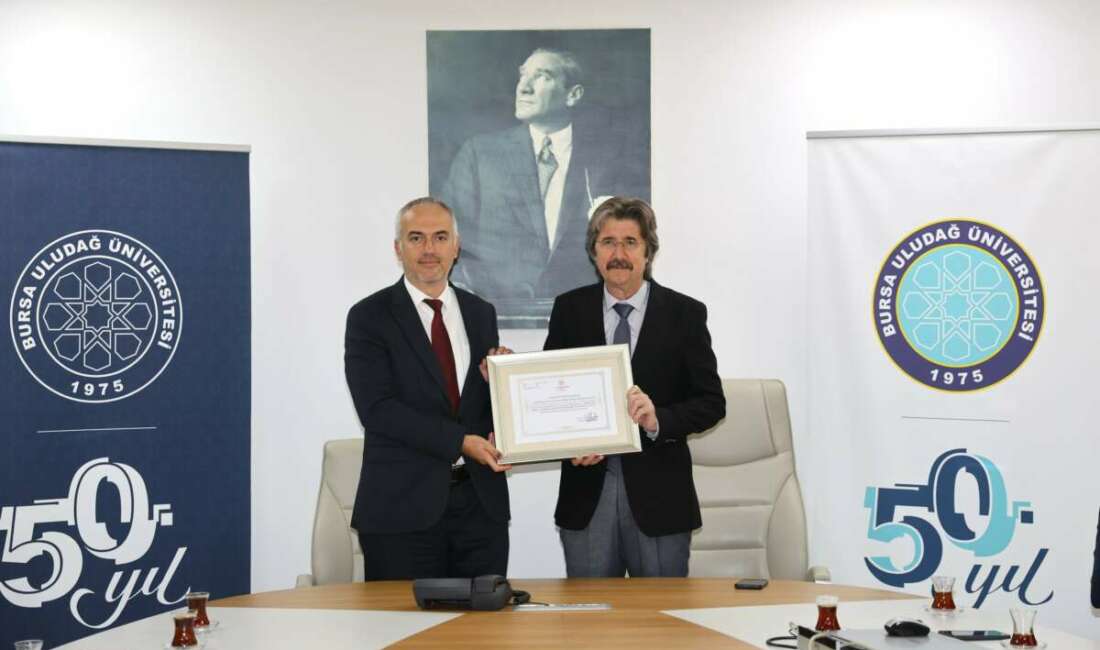 İl Sağlık Müdürlüğü’nden BUÜ’ye özel sertifika Bursa Uludağ Üniversitesi (BUÜ), çalışan