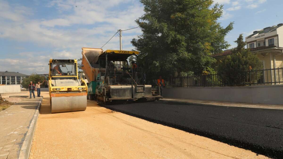 İnegöl’de asfalt seferberliği