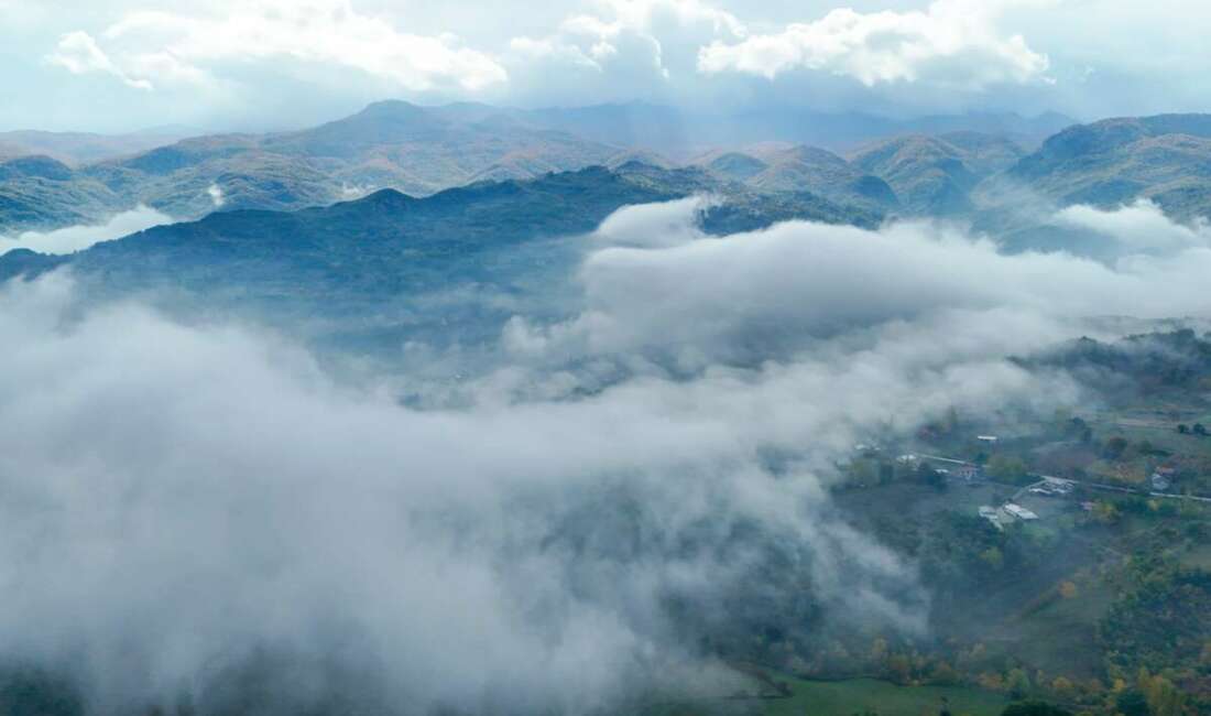 Bursa’nın İnegöl ilçesinde sonbaharın