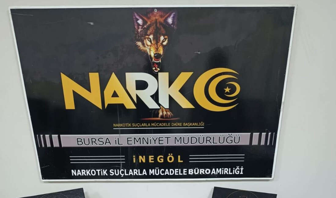 Bursa'nın İnegöl ilçesinde, Bursa Emniyet Müdürlüğü