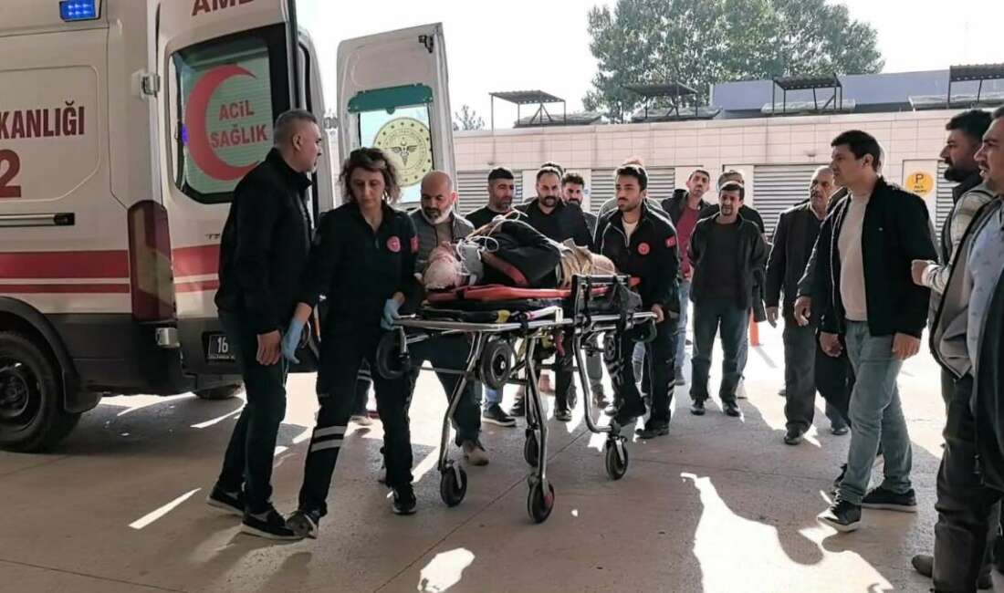 Bursa'nın İnegöl ilçesinde meydana