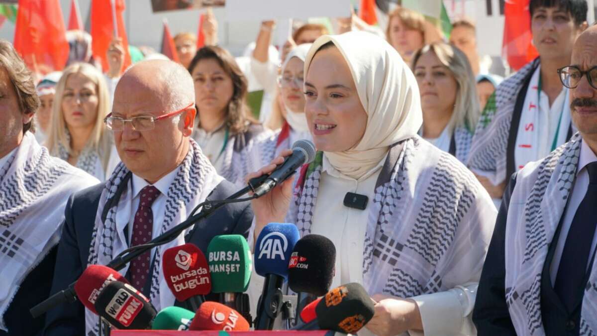 Kadınlardan Gazze’ye destek: “Sessiz çığlığımıza kulak verin”