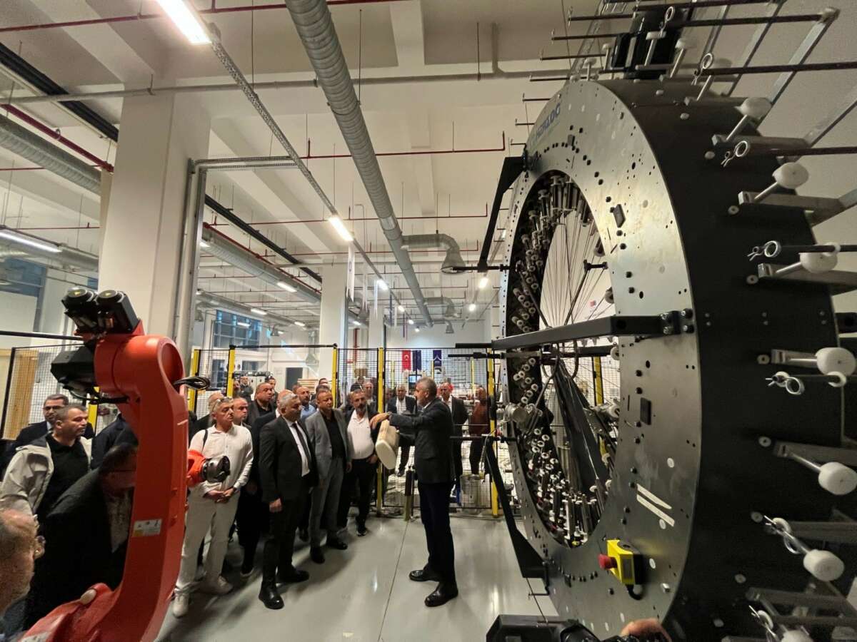 MTSO heyeti Bursa Model Fabrikada incelemelerde bulundu