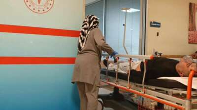 Bursa'nın İnegöl ilçesinde yediği mantardan