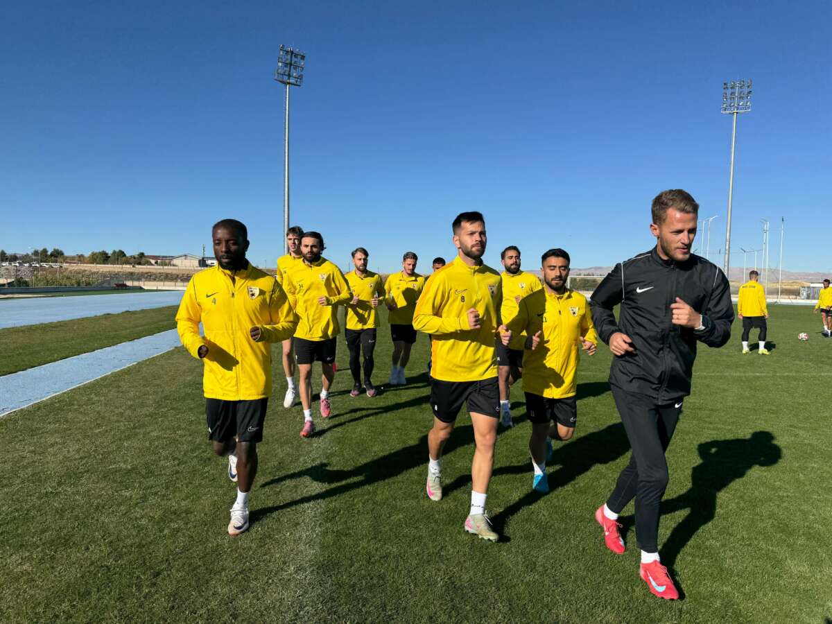 Muşspor, 1461 Trabzon FK maçı hazırlıklarına başladı