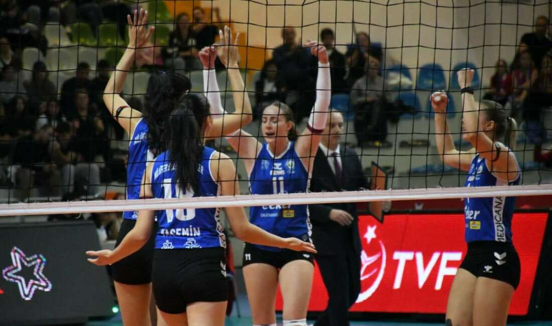 Nilüfer Belediyespor Aras Spor’u 3-2 mağlup etti Nilüfer Belediyespor Eker Kadın