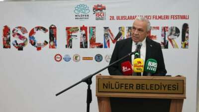 Nilüfer’de 20. Uluslararası işçi filmleri festivali başladı