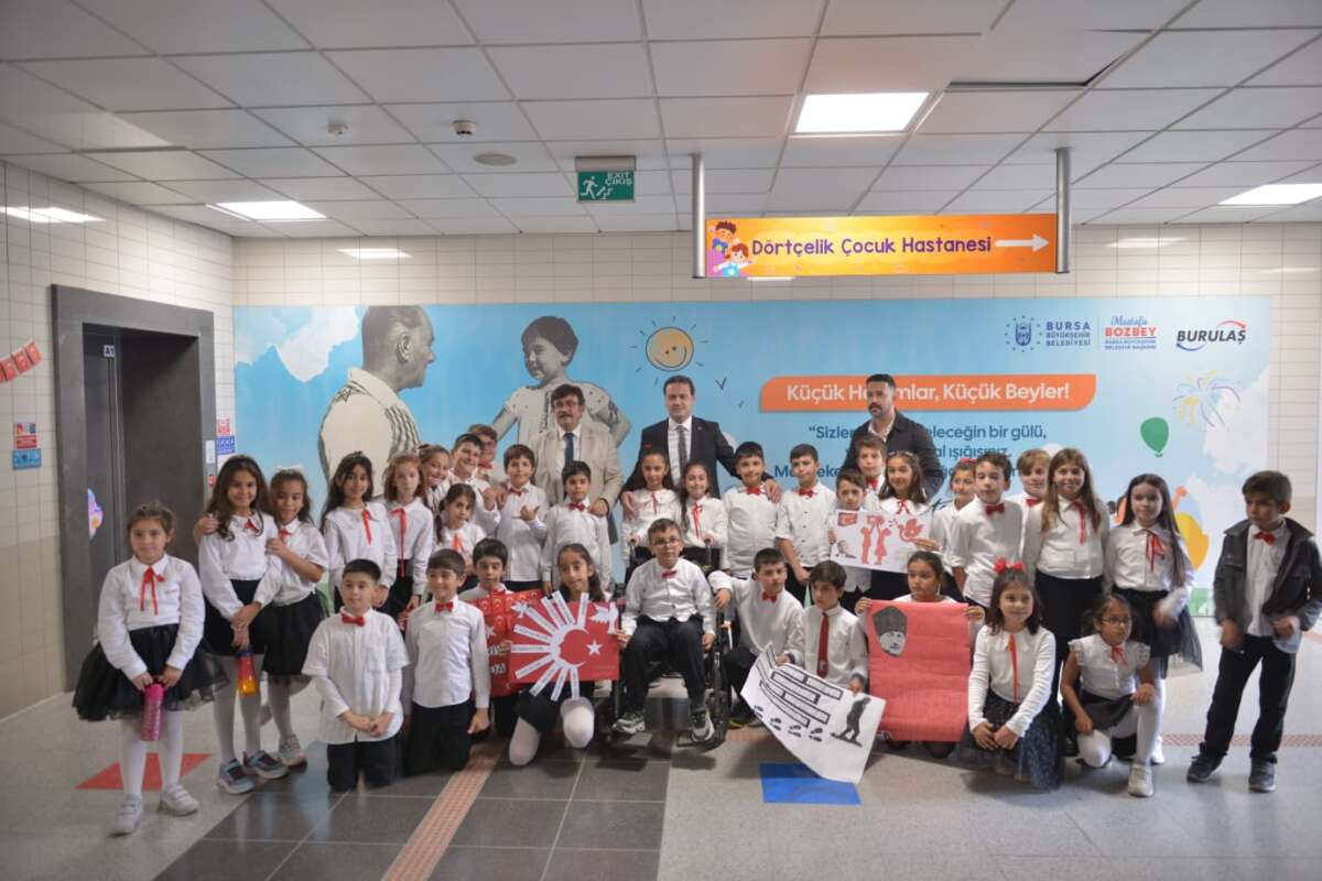 Öğrencilerden Cumhuriyet Bayramı’na özel çalışma