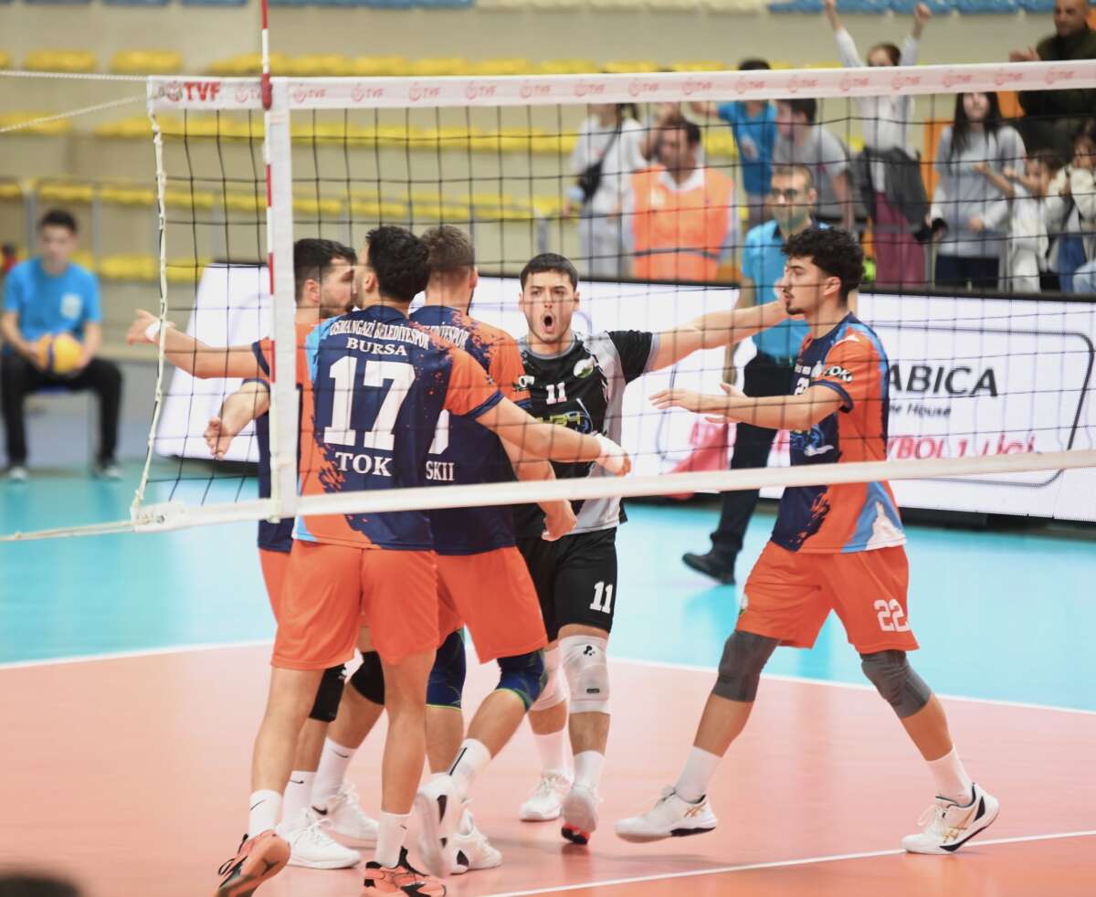 Osmangazi Belediyespor mücadelesiyle alkış aldı