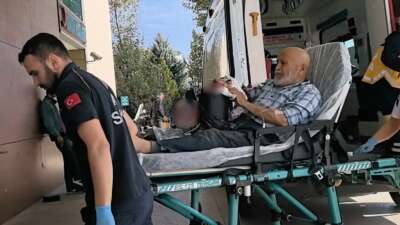 Spiralle el, kol ve bacağını kesen adam yaralandı