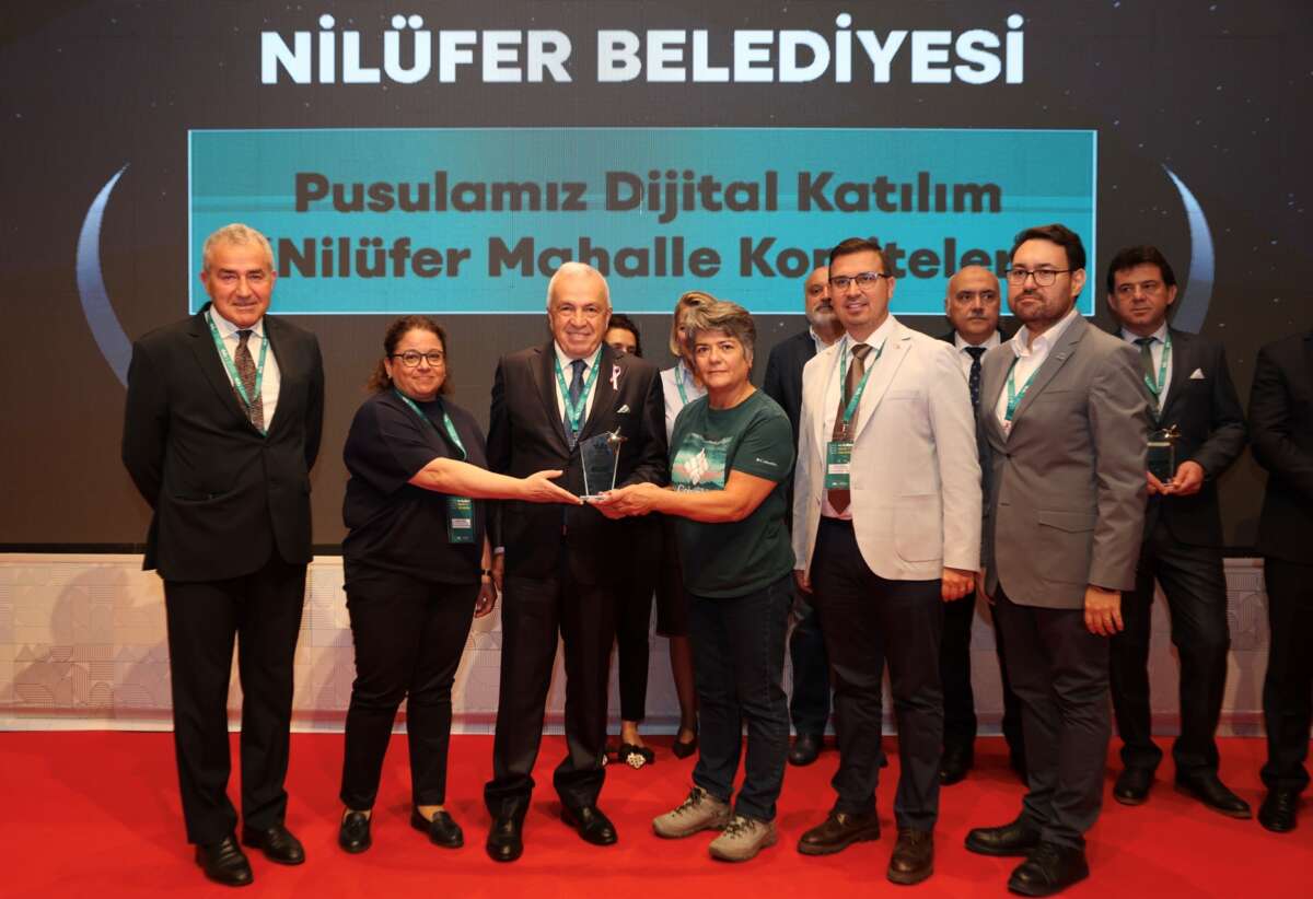 Nilüfer Belediyesi’nin dijital katılım projesine “Akıllı Şehir” ödülü