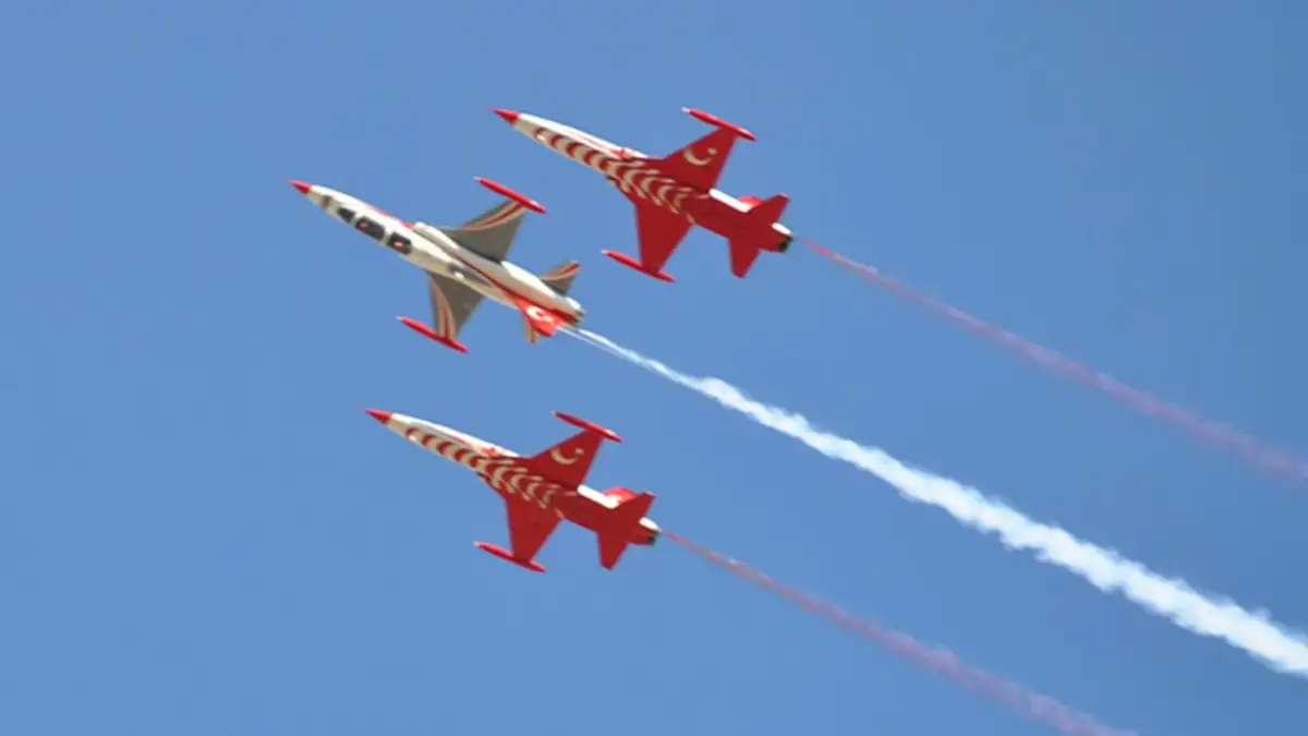 Türk Yıldızları’na Bursa’da yağmur engeli