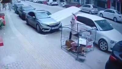 Bursa'nın Mustafakemalpaşa ilçesinde kısa süreli