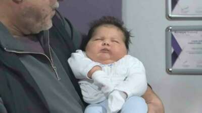 6 kilo 150 gram bebek dünyaya geldi