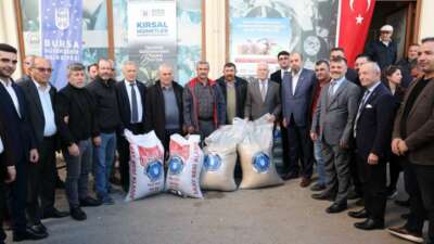 Bursa Büyükşehir’den hayvancılığa güçlü destek