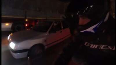 Eskişehir'de sol şeritte seyreden motosiklete,