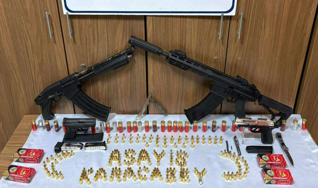 Bursa’da silah satıcılarına operasyon Karacabey ilçesinde ruhsatsız silah